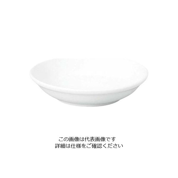江部松商事 おぎそチャイナ ベリー皿 13cm 5219 ホワイト 63-7193-97 1個（直送品）