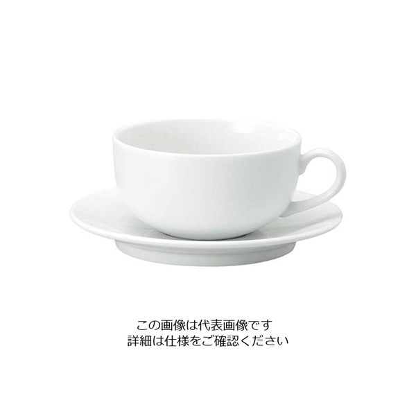 江部松商事 おぎそチャイナ スープカップ 4638 ホワイト 63-7194-05 1個（直送品）