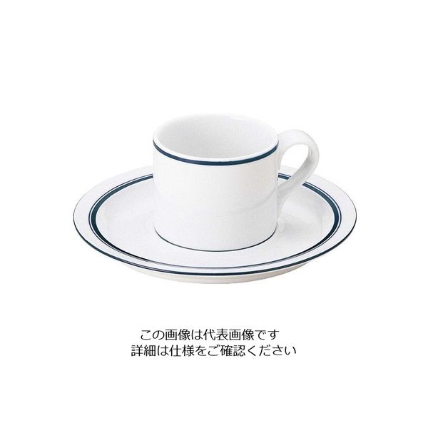 佐藤商事 DANSK ビストロ コーヒーカップ＆ソーサー 1個 63-7194-43（直送品）