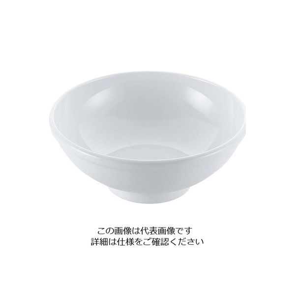 江部松商事 磁器 中華食器 白 丸玉渕丼 6.5寸 63-7195-29 1個（直送品）