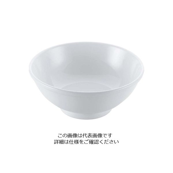 江部松商事 磁器 中華食器 白 丸玉渕丼 6.8寸 63-7195-28 1個（直送品）