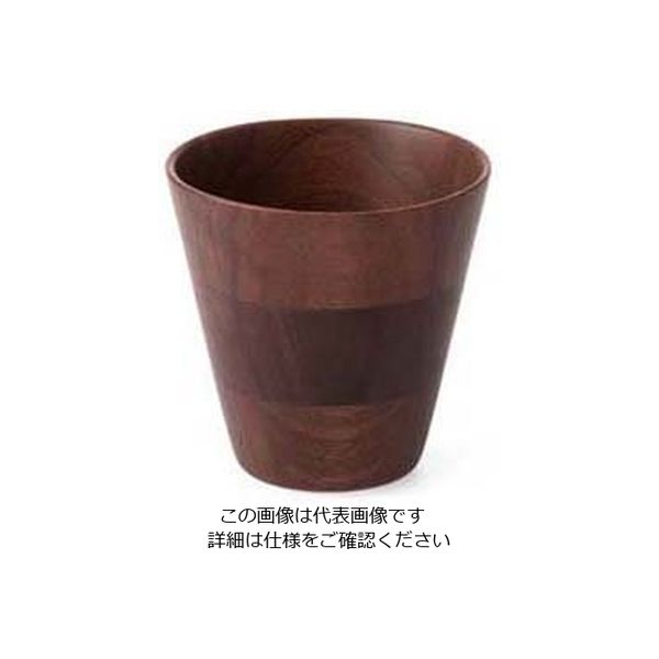 ラ・ルース ひきよせ タンブラー(3段SS)ウォールナット 130132 63-7197-75 1個（直送品）