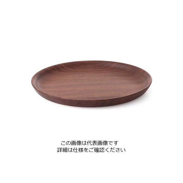 ラ・ルース ひきよせ プレートL(1段L)ウォールナット 130139 63-7197-91 1個（直送品）