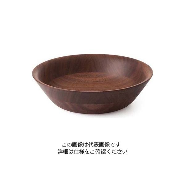 ラ・ルース ひきよせ ディッシュL(2段L)ウォールナット 130140 63-7197-95 1個（直送品）