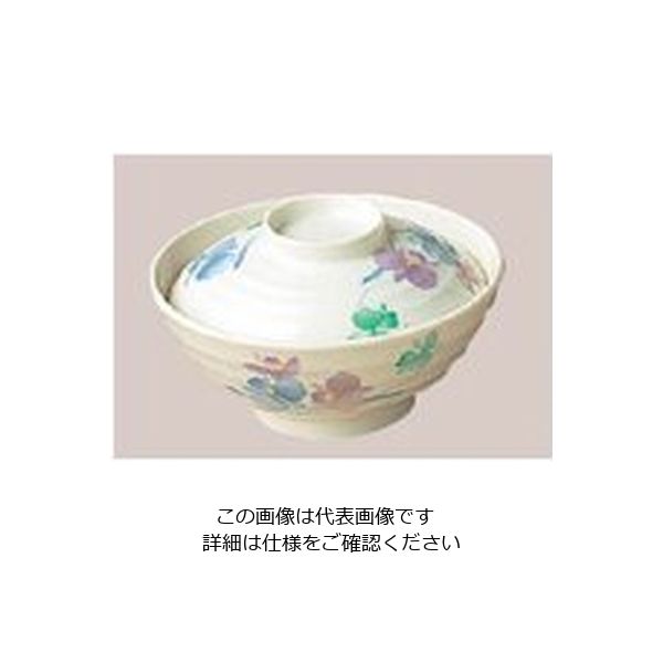 アズワン メラミン和食器 すみれ 丼 小(蓋付) 63-7198-71 1個（直送品）