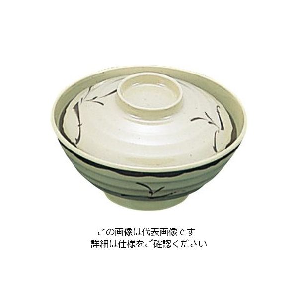 アズワン メラミン和食器 織部 丼 小(蓋付) 63-7198-94 1個（直送品）