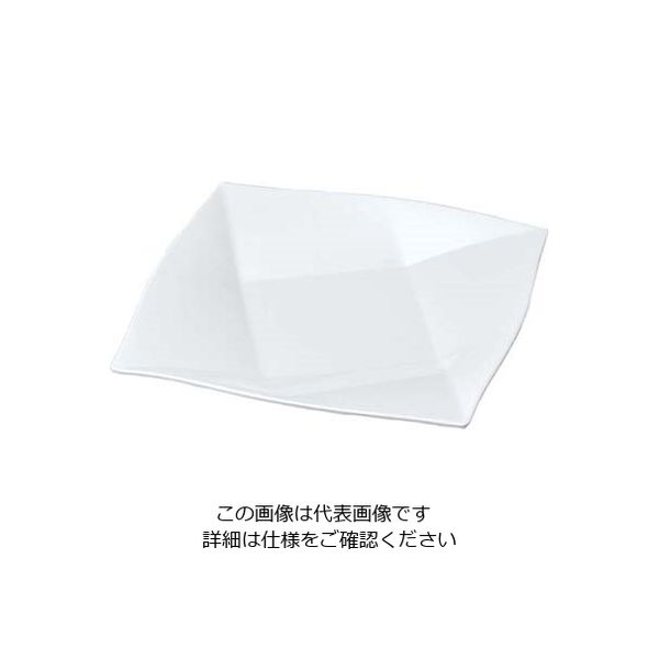 若泉漆器 ニューホワイト 折紙盛皿 29cm 63-7199-59 1個（直送品）
