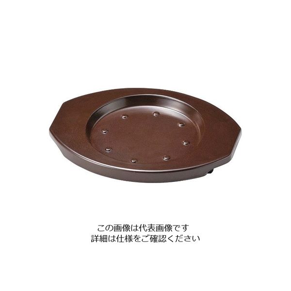 マイン 耐熱樹脂 グリル台 ブラウン M11ー525 63-7204-27 1個（直送品）