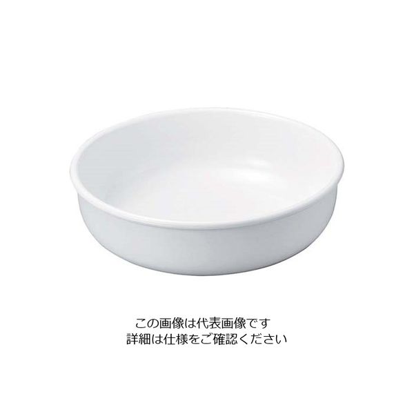 若泉漆器 ニューホワイト 玉渕丸深鉢 31cm 63-7200-03 1個（直送品）