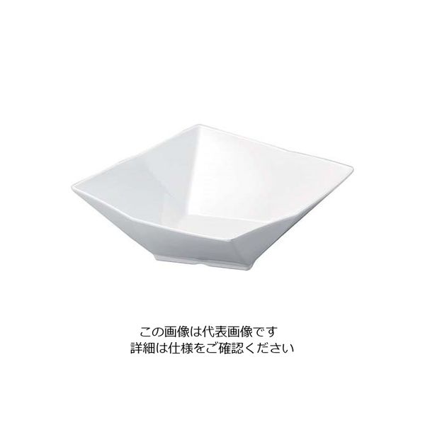 若泉漆器 ニューホワイト 折紙盛鉢 32cm 63-7200-07 1個（直送品）