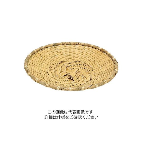萬洋 白竹そばザル 小 21cm 19ー440S 63-7201-06 1個（直送品）