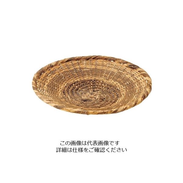 萬洋 黒竹そば盛 大 24cm 19ー437L 63-7201-08 1個（直送品）