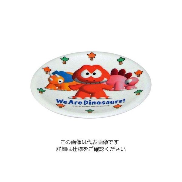 江部松商事 メラミン 子供食器 ダイナソワーズ 寿司皿 SMー303D 63-7201-70 1個（直送品）