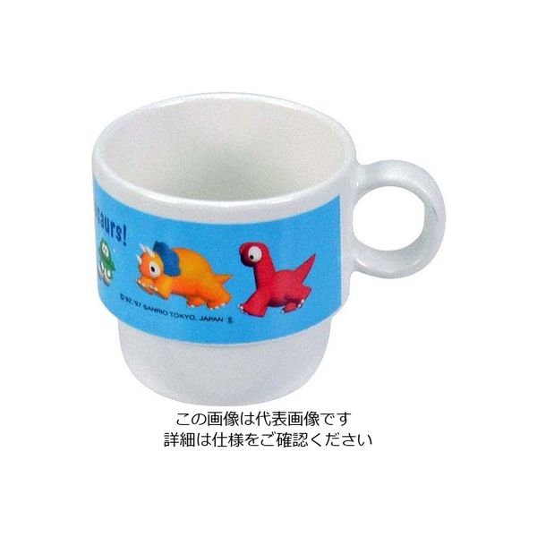 江部松商事 メラミン 子供食器 ダイナソワーズ マグカップ MNー20D 63-7201-79 1個（直送品）