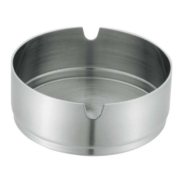 三宝産業 UK ステンレス スタック灰皿 レスト付 8cm 63-7209-68