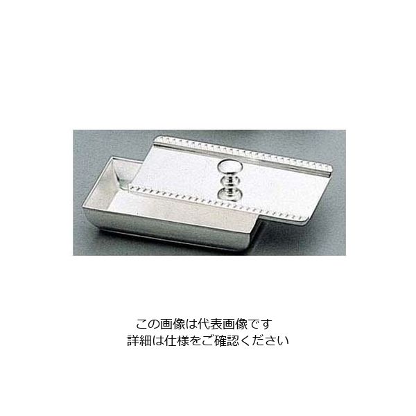江部松商事 H 洋白 菊渕 ようじ入れ 一枚蓋 三種メッキ 63-7211-55 1個（直送品）