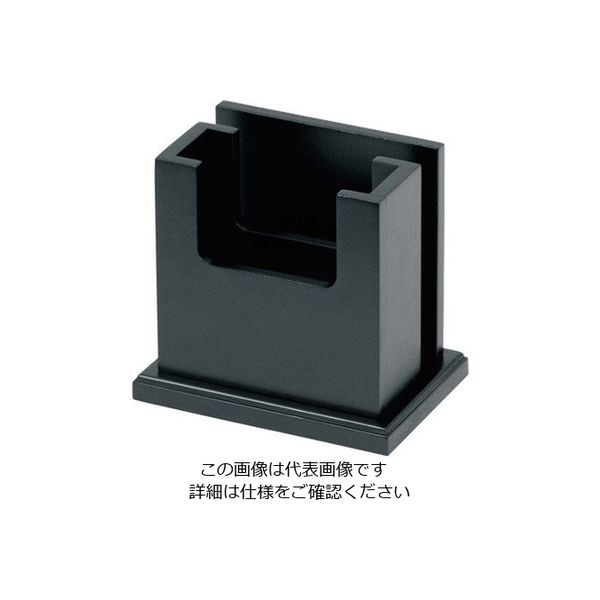 江部松商事 木製 ナフキン&メニュー立 MNー035 黒 63-7211-64 1個（直送品）