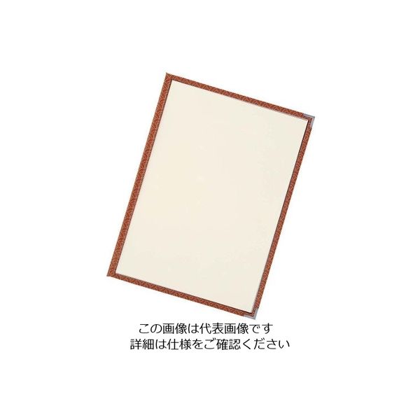 えいむ PP布地クリアテーピングメニューブック 茶 PTAー442 63-7212-69 1個（直送品）