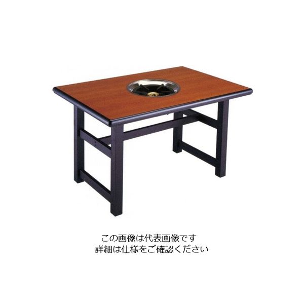 アズワン 鍋物テーブル SCC-128LA（1283）22S ブラウン 13A 1個 63-7216-69（直送品）