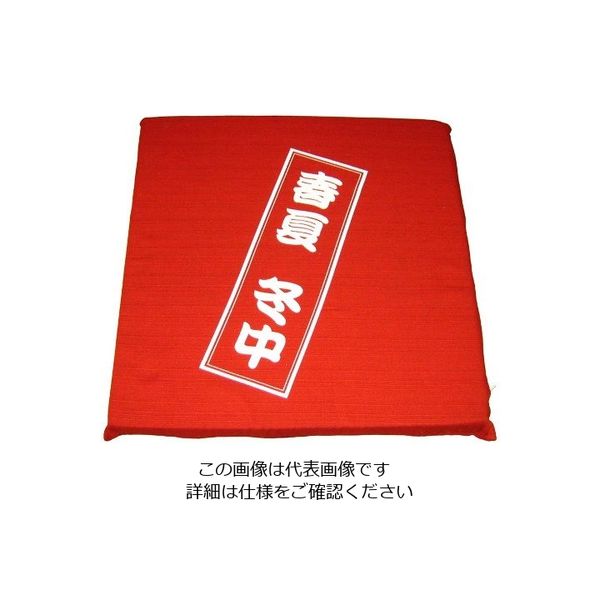 江部松商事 EBM 座布団 京友禅 商い中 茶 63-7216-85 1個（直送品）