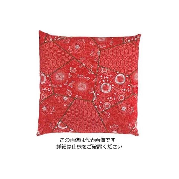 江部松商事 EBM 業務用 座布団用カバー丈 さらさ エンジ 中 63-7216-97 1個（直送品）