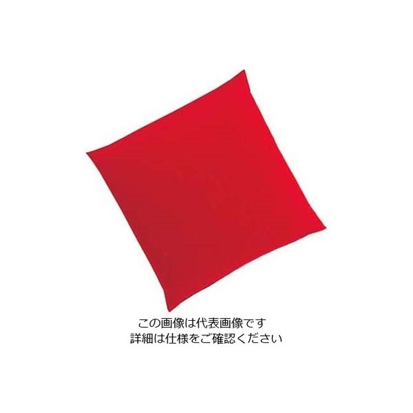 江部松商事 EBM 業務用 座布団用カバー丈 無地 エンジ 大 63-7217-13 1個（直送品）