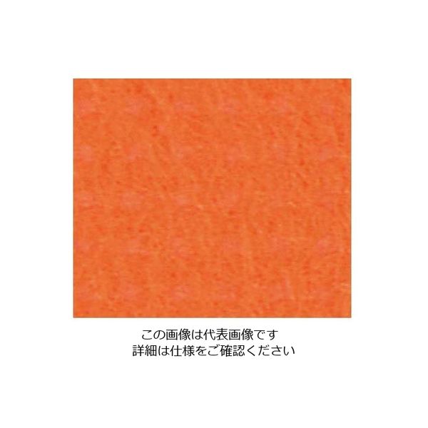 東京クイン オリビア テーブルクロス ロール 1000mm×100m ピュアオレンジ 1個 63-7217-95（直送品）