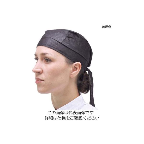 アズワン バンダナハット BHー01(100枚入) 63-7226-29 1枚(100枚)（直送品）