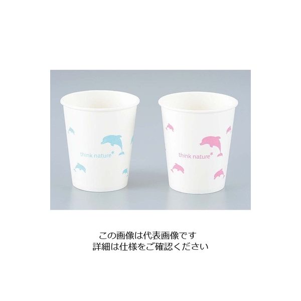 江部松商事 既製イルカ柄 紙コップ 5オンス(50個入)Φ66 63-7230-72 1個(50個)（直送品）