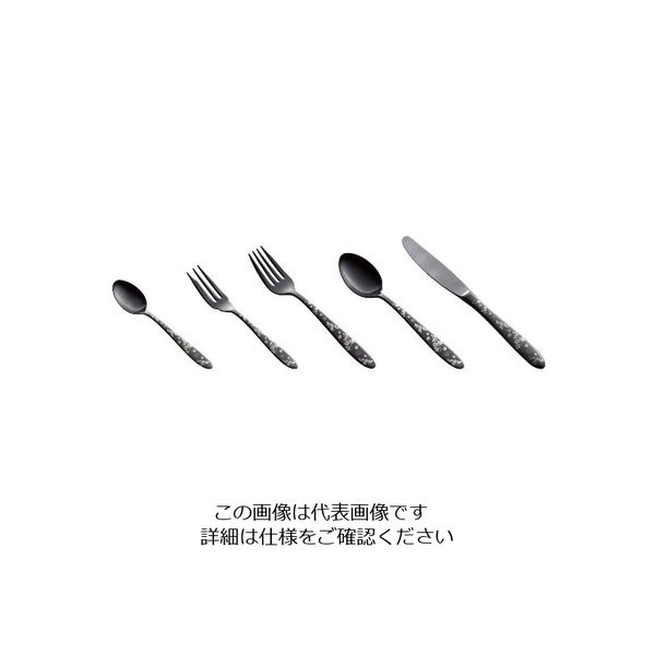 トーダイ ステン シーク 黒酸化発色 ローズ バターナイフ 63-7238-13 1個（直送品）