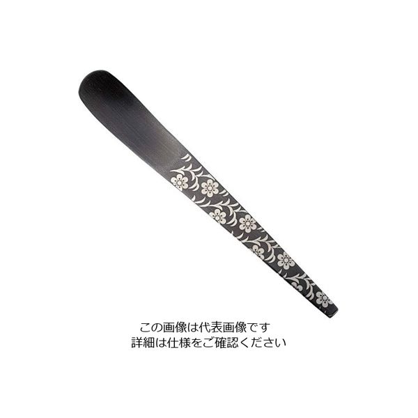 トーダイ 18ー8 黒酸化発色 コーヒーマドラー アスティ 唐花唐草 63-7238-33 1個（直送品）