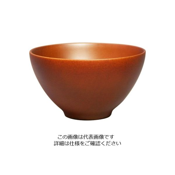 丸十 なごみカフェボウル ライトブラウン TL1-3B 1個 64-2536-13（直送品）