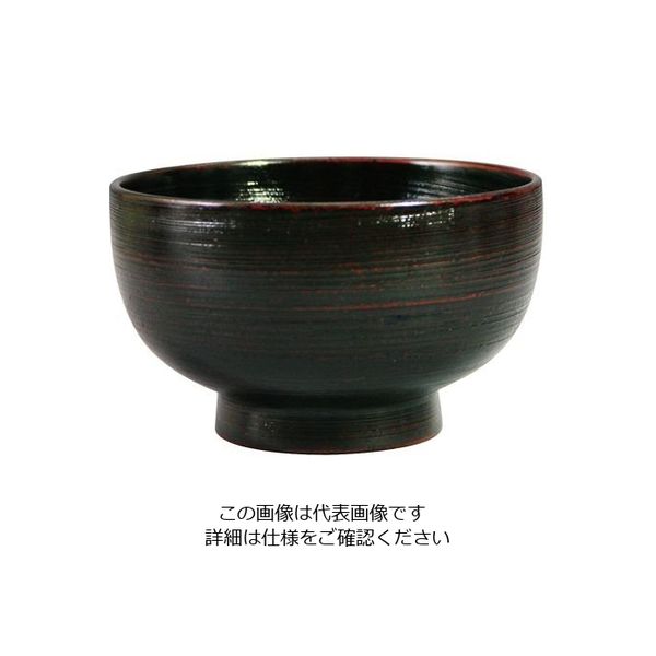 丸十 刷毛目汁椀 曙 CH001AK 1個 64-2536-35（直送品）