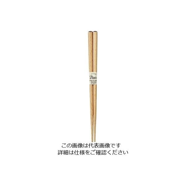 丸十 ブナのお箸 18.0cm WK-1 1個 64-2537-47（直送品）