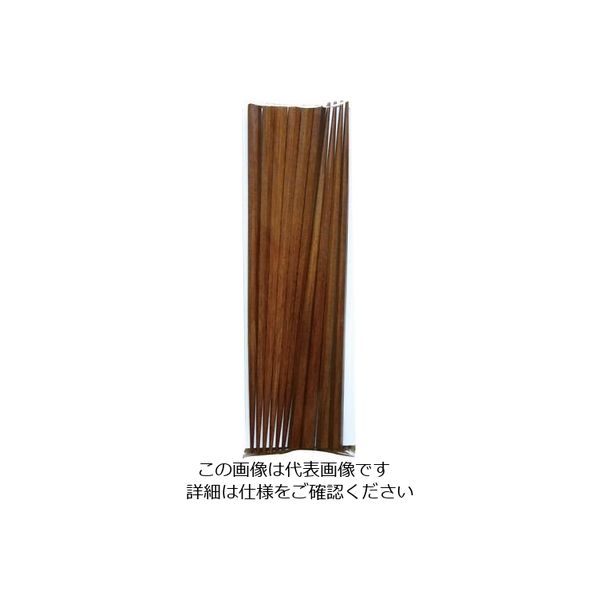 丸十 六角 鉄木箸 10膳入 YZ32-6-10 1個 64-2538-09（直送品）