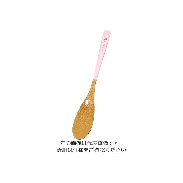 丸十 スプーン 花きらり 大 ピンク 13Q03P 1個 64-2538-41（直送品）