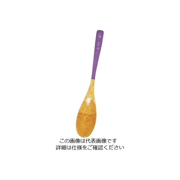 丸十 スプーン 花きらり 大 紫 13Q03V 1個 64-2538-43（直送品）