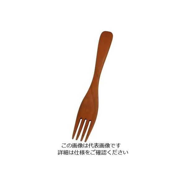 丸十 チェリー サラダフォーク V-090 1個 64-2538-65（直送品）