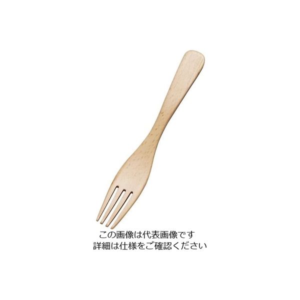丸十 ブナ サラダフォーク V-046 1個 64-2538-73（直送品）