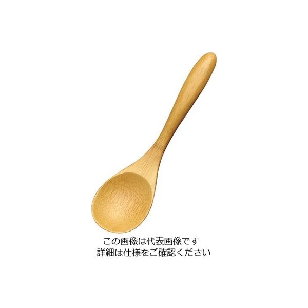 丸十 民芸竹 スープスプーン SW-226 1個 64-2539-25（直送品）