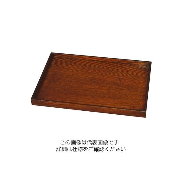 丸十 宴10.0長手盆 目摺り SR-292-7 1個 64-2539-86（直送品）