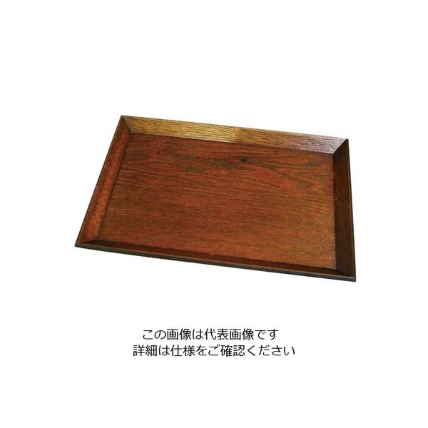 丸十 宴10.0長角四方盆 目摺り SR380-7 1個 64-2539-88（直送品）