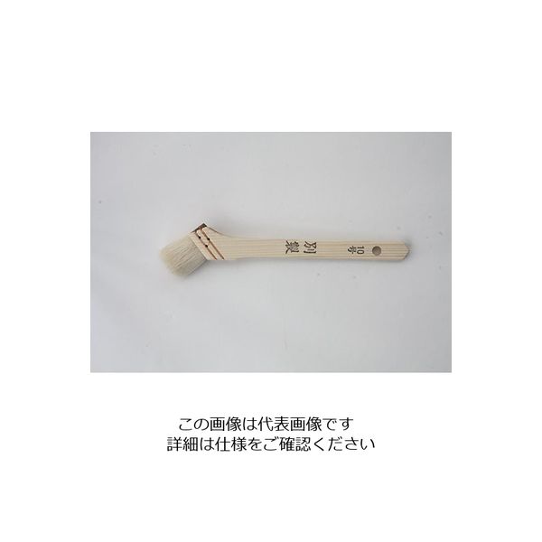 角利産業 ニスハケ 10号 64-3244-85 1本（直送品）