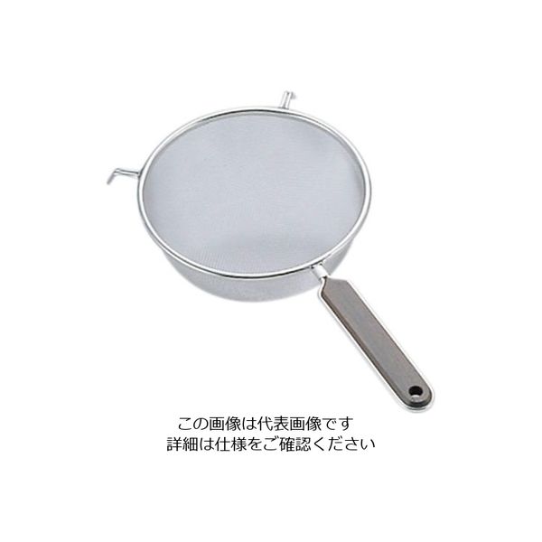 エムテートリマツ 18ー8ローズ柄ストレーナー 25cmシングル 64-3247-26 1個（直送品）