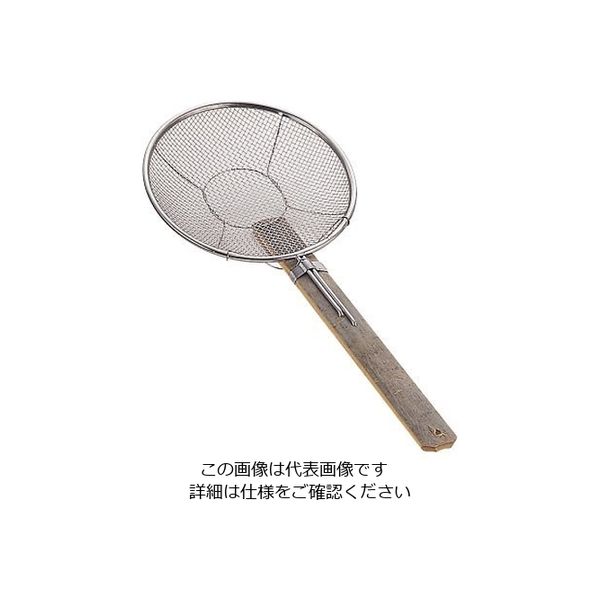 アズワン 18-8特製竹柄そば揚 A型 7寸 1個 64-3247-37（直送品）