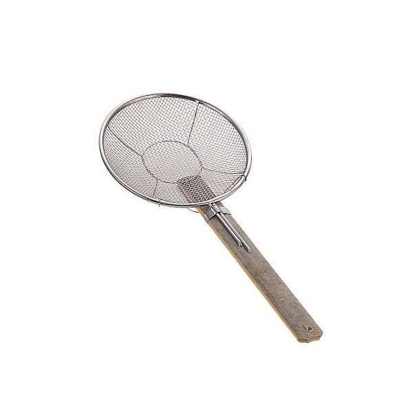 アズワン 18ー8特製竹柄そば揚 A型 8寸 64-3247-38 1個（直送品）