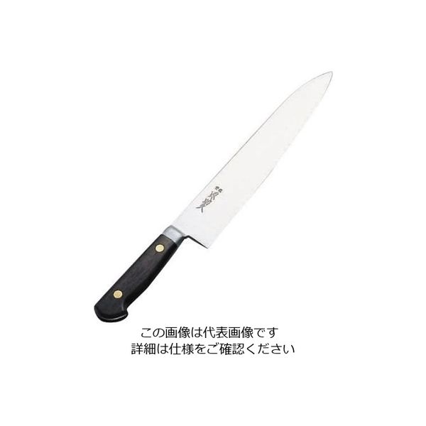 アズワン 助久日本鋼ツバ付牛刀 240mm 1個 64-3247-79（直送品