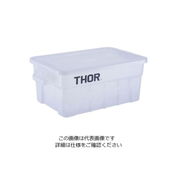 Trust ラージボックス(フタ付) クリア 3011 1個 64-4184-92（直送品）