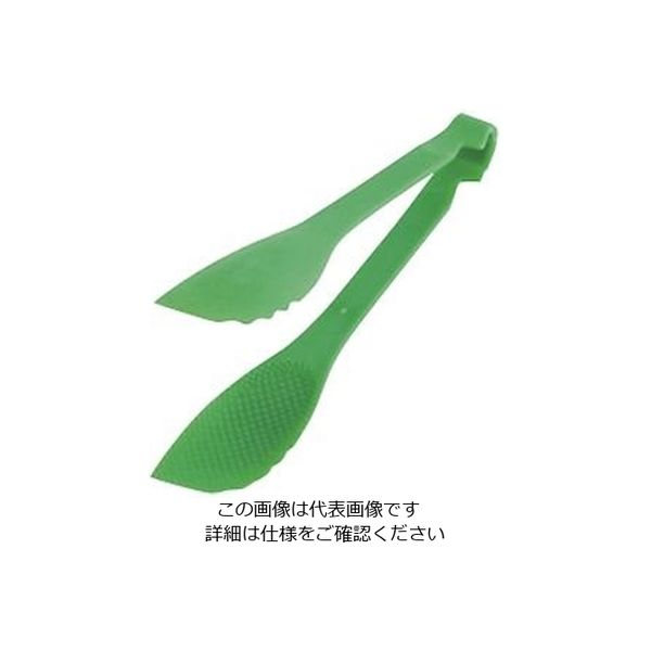 遠藤商事 TKG マジックサービングトング 20cm グリーン 64-4184-49 1個（直送品）
