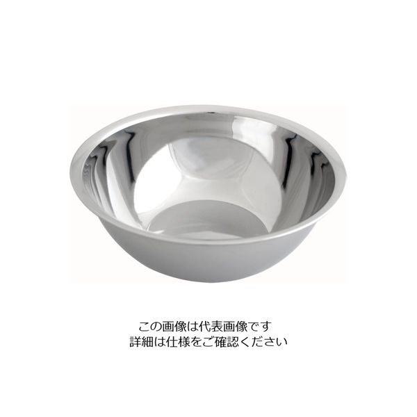 サンクラフト（SUNCRAFT） ステンレスボウル 24cm JQ-05 1個 64-3964-69（直送品）